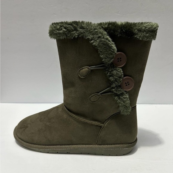 Sugar Shoes - Sugar Womens Marty Faux Suede Cold Weather Winter & Snow Boots Shoes Size 8m